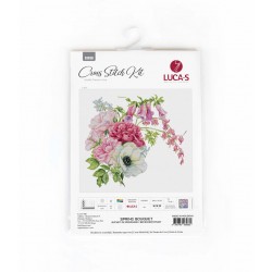 B7018 - Pavasarinė puokštė (Spring Bouquet) siuvinėjimo rinkinys Luca-S