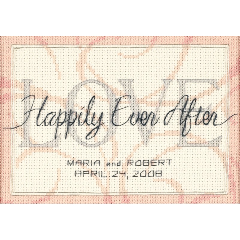 D65045 - Happily Ever After siuvinėjimo rinkinys Dimensions