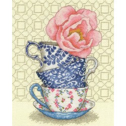 D70-35414 - Rose Tea siuvinėjimo rinkinys Dimensions