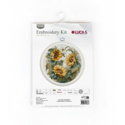 BC202 - Saulėgrąža (Sunflower) siuvinėjimo rinkinys Luca-S