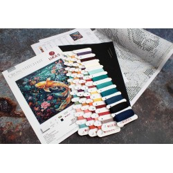 BU5032 - Jūros gyvenimas (Sea Life) siuvinėjimo rinkinys Luca-S