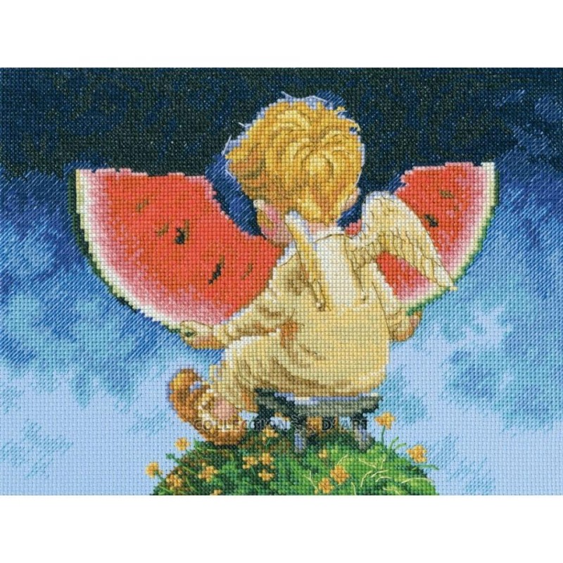 M673 - Ant žemės krašto (On the edge of the Earth) siuvinėjimo rinkinys RTO