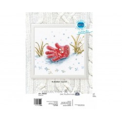 M840 - Pabėgusi pirštinė (Runaway glove) siuvinėjimo rinkinys RTO