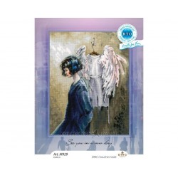 M929 - Iki pasimatymo naujoje dienoje (See you in a new day) siuvinėjimo rinkinys RTO