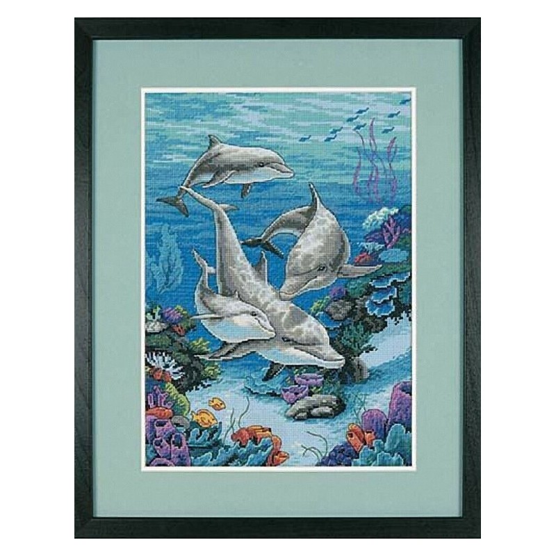 D03830 - The Dolphins Domain siuvinėjimo rinkinys Dimensions
