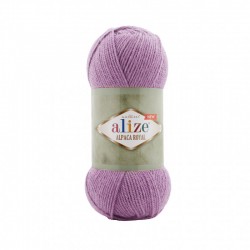 438 - rausvai violetinė Alize Alpaca Royal