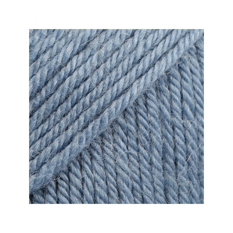 6235 - pilkai mėlyna DROPS Lima