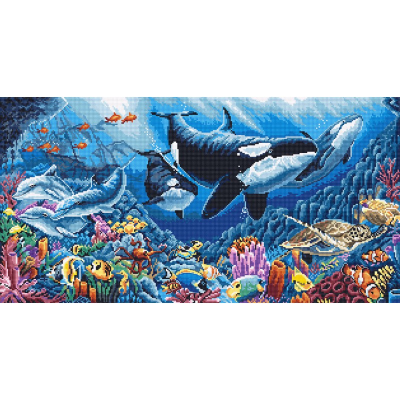 LETI L8073 - Povandeninis baletas (Underwater Ballet) siuvinėjimo rinkinys Letistitch