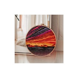 Nurge 100-7 28 cm buko siuvinėjimo lankelis apvalus