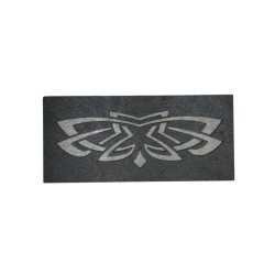 Wizardi KF027/10-1 - Medinė dėžutė karoliukams „Pilkas raštas“