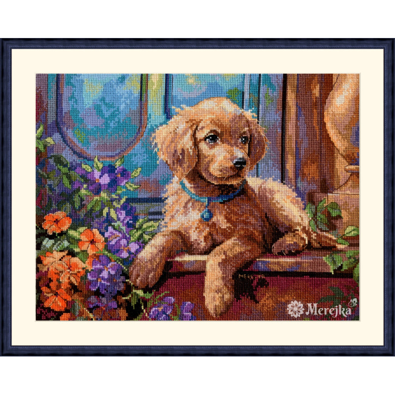 K235 - Saulėta veranda (Sunny Porch) siuvinėjimo rinkinys Merejka