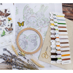 LETI L8803 - Žvirbliai (Sparrows) siuvinėjimo rinkinys Letistitch