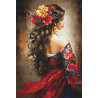 B702 - Ispanijos mergina (The Spanish Girl) siuvinėjimo rinkinys Luca-s