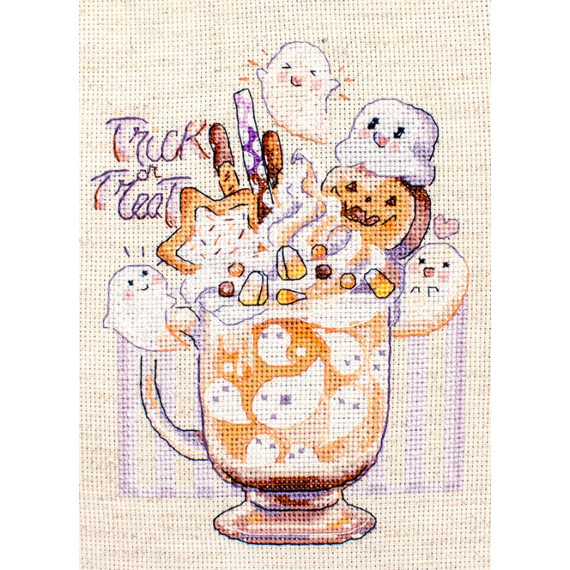 LETI L8810 - Pokštas arba saldainis (Trick or Treat) siuvinėjimo rinkinys Letistitch LETI L8810 - Pokštas arba saldainis (Trick or Treat) siuvinėjimo rinkinys Letistitch