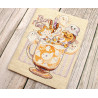 LETI L8810 - Pokštas arba saldainis (Trick or Treat) siuvinėjimo rinkinys Letistitch