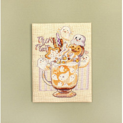 LETI L8810 - Pokštas arba saldainis (Trick or Treat) siuvinėjimo rinkinys Letistitch
