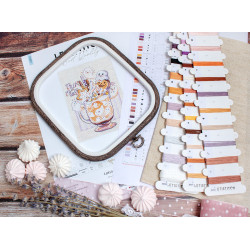 LETI L8810 - Pokštas arba saldainis (Trick or Treat) siuvinėjimo rinkinys Letistitch