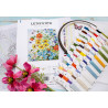 LETI L8091 - Laukinės gėlės (Wildflowers) siuvinėjimo rinkinys Letistitch