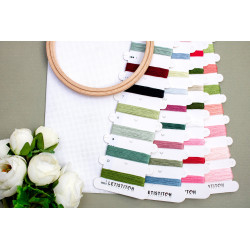 L8093 - Rožinis žydėjimas (Pink Bloom) siuvinėjimo rinkinys Letistitch