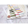 L8094 - Vasaros žydėjimas (Summer Bloom) siuvinėjimo rinkinys Letistitch