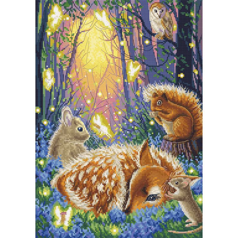 L8096 - Svajonių miškas (Forest Of Dreams) siuvinėjimo rinkinys Letistitch L8096 - Svajonių miškas (Forest Of Dreams) siuvinėjimo rinkinys Letistitch