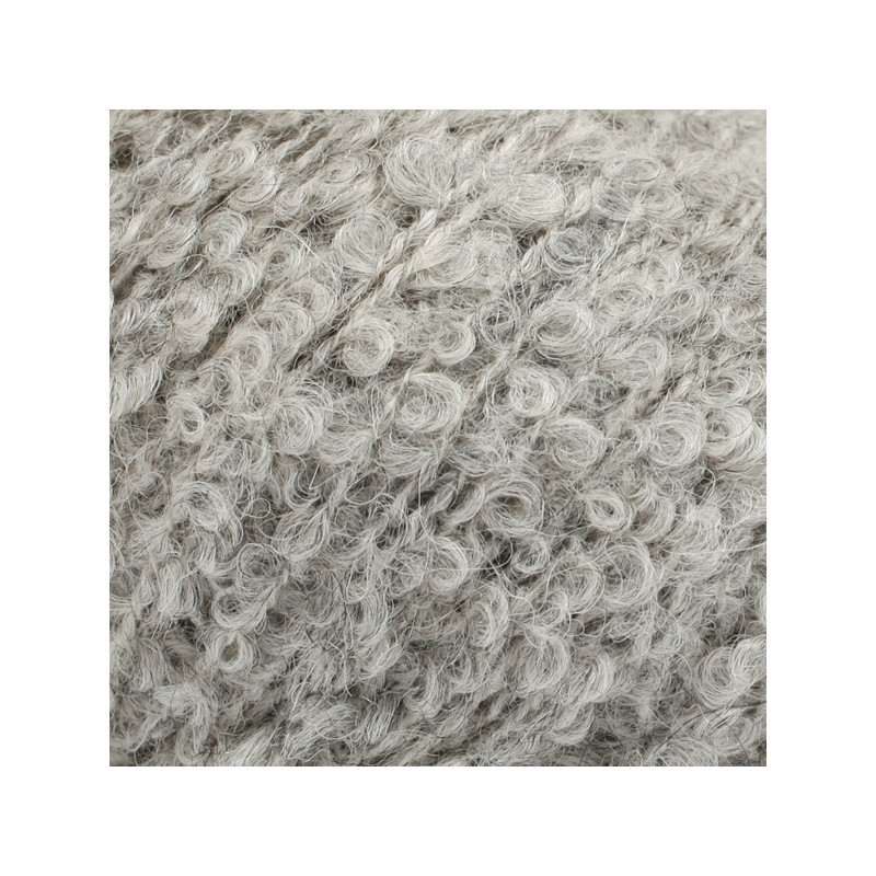 5110 - šviesi pilka DROPS Alpaca Bouclé 5110 - šviesi pilka DROPS Alpaca Bouclé