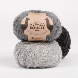 5110 - šviesi pilka DROPS Alpaca Bouclé
