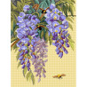 SA3517 30x40 cm kanva su atspaustu piešiniu Orchidea