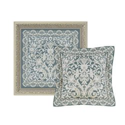 SR 1600 - Pagalvėlė „Venecijos nėriniai“ (Cushion/Pannel Viennese Lace) siuvinėjimo rinkinys Riolis