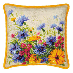 SR 1413 - Pagalvėlė „Maurų vejos“ (Moorish Lawn Cushion) siuvinėjimo rinkinys Riolis