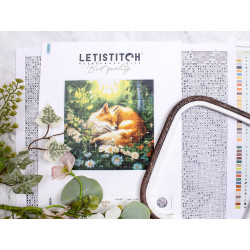 LETI L8103 - Vasaros svajonės (Summer Dreams) siuvinėjimo rinkinys Letistitch