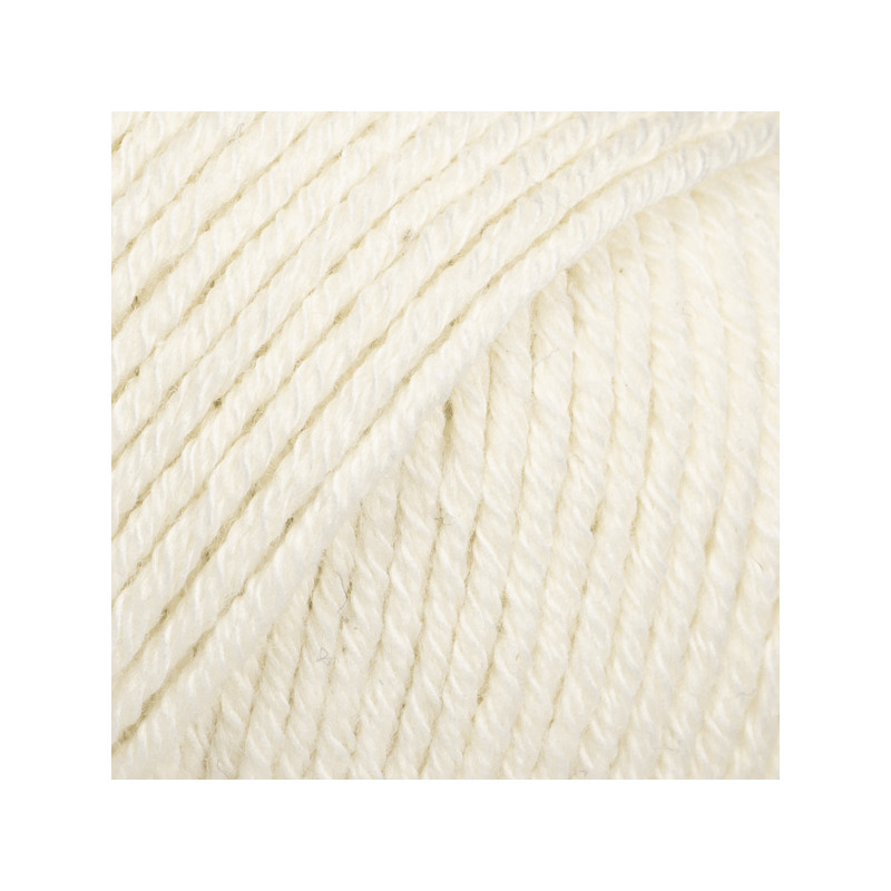 01 - beveik balta DROPS Cotton Merino