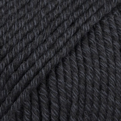 02 - juoda DROPS Cotton Merino