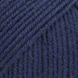 08 - tamsi mėlyna DROPS Cotton Merino