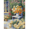 BU5056 - Sodo kampas (Garden Corner) siuvinėjimo rinkinys Luca-s