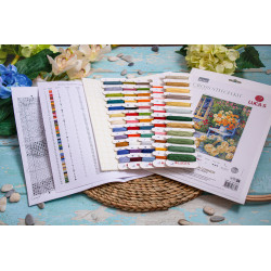BU5056 - Sodo kampas (Garden Corner) siuvinėjimo rinkinys Luca-s