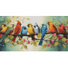 BU5062 - Paukščių giesmė (The Song of the Birds) siuvinėjimo rinkinys Luca-s