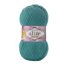 156 - jūros žydra Alize Cotton Gold