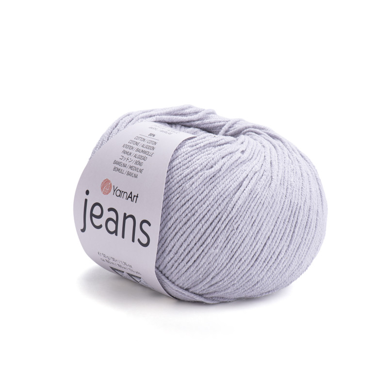 80 - perlų pilka YarnArt Jeans 80 - perlų pilka YarnArt Jeans