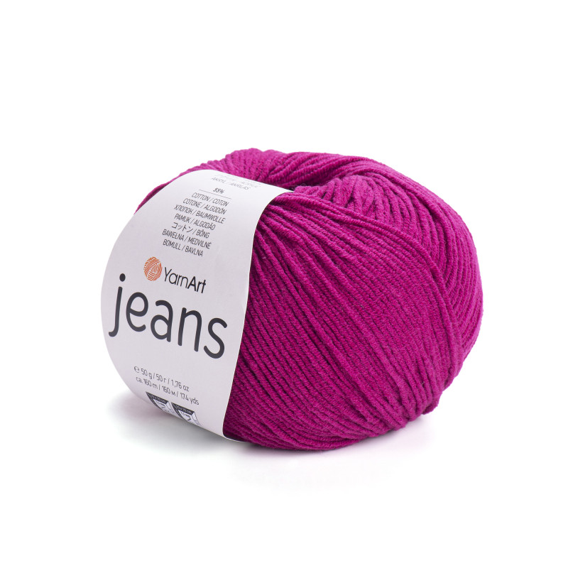 91 - fuksija YarnArt Jeans