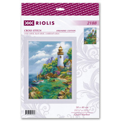 SR 2188 - Tylus uostas (Quiet Harbor) siuvinėjimo rinkinys Riolis