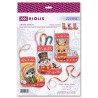 SR 2239AC - Kalėdinės kojinės (Christmas Stockings) siuvinėjimo rinkinys Riolis