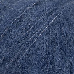 39 - tamsi mėlyna DROPS Brushed Alpaca Silk