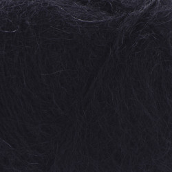 102 - juoda YarnArt Mohair Trendy