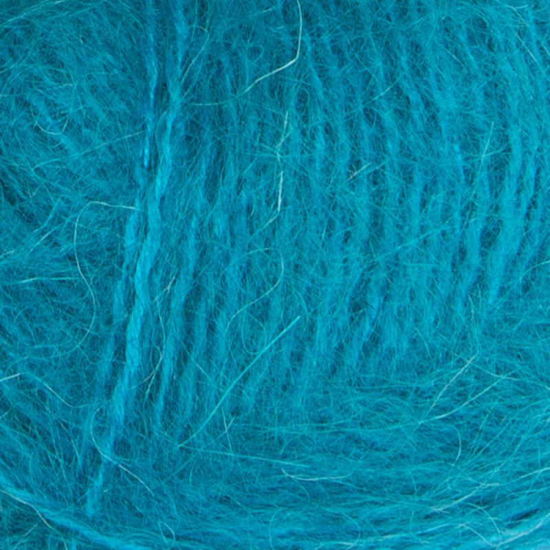 106 - tamsi turkio YarnArt Mohair Trendy