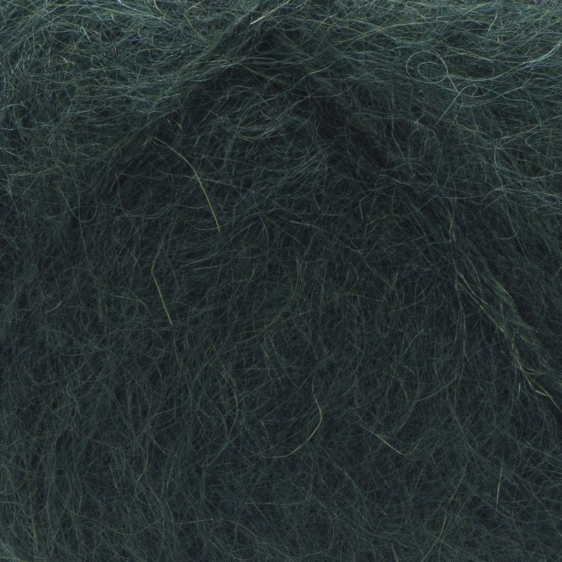 108 - tamsi žalia YarnArt Mohair Trendy