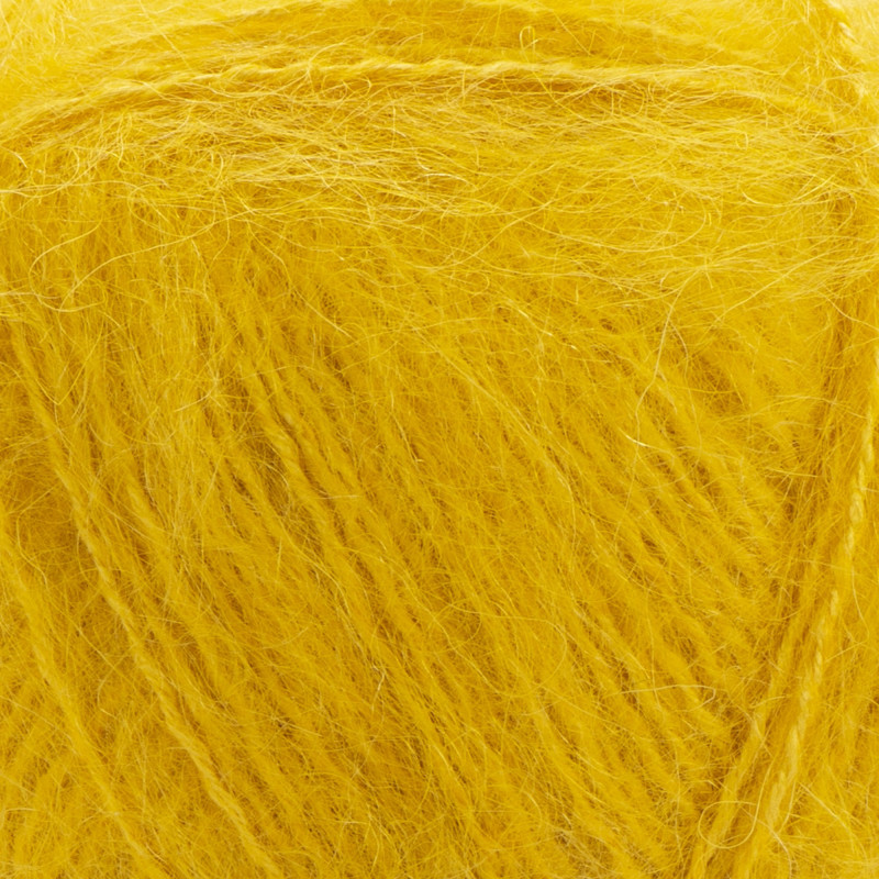 136 - geltona YarnArt Mohair Trendy 136 - geltona YarnArt Mohair Trendy