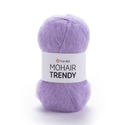 138 - šviesi violetinė YarnArt Mohair Trendy