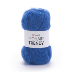 140 - mėlyna YarnArt Mohair Trendy