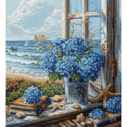 BU5065 - Vaizdas į jūrą (Sea View) siuvinėjimo rinkinys Luca-S